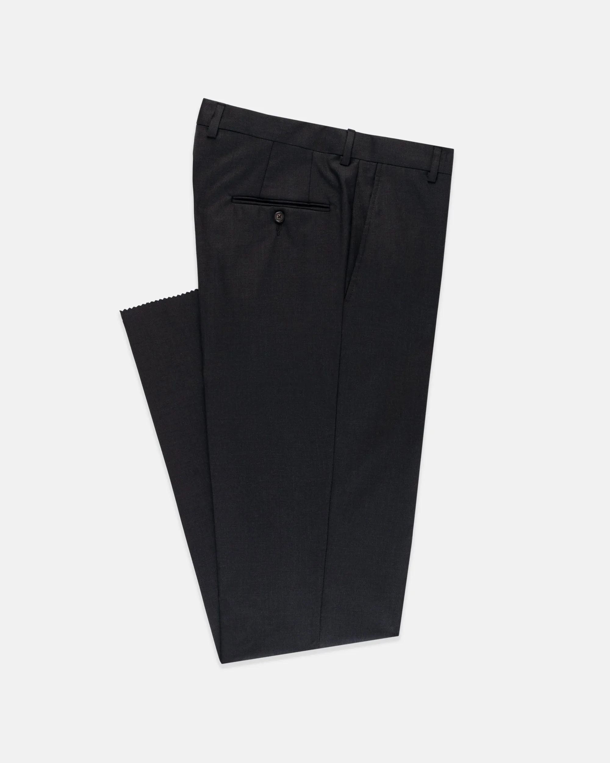 Made-in-USA Solid Charcoal Worsted Wool Suit sold by J. Press product image thumbnail 3