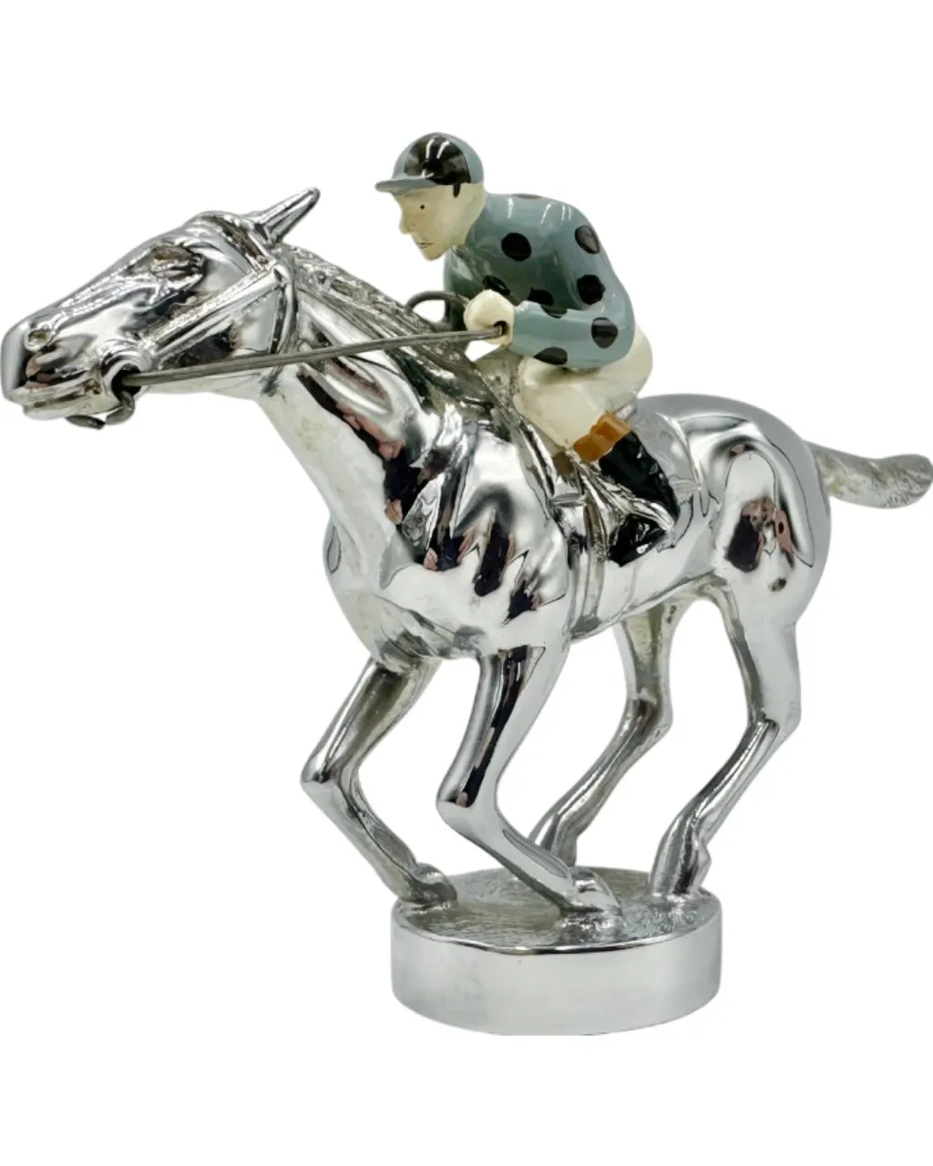 Vintage Louis Lejeune Equestrian Jockey Car Mascot Ornament sold by J. Press product image thumbnail 2