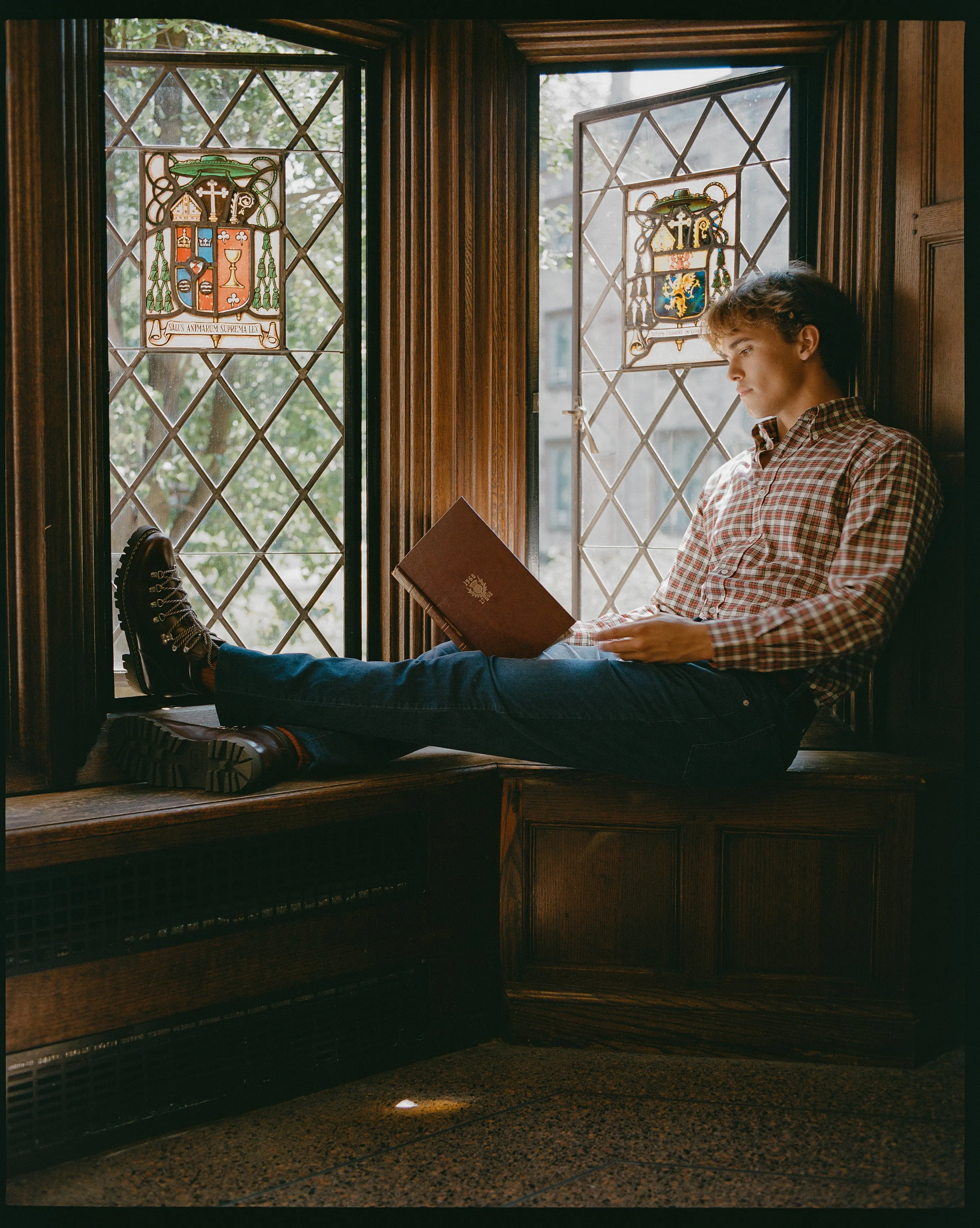 Blue 5-Pocket Corduroy Pant sold by J. Press product image thumbnail 3