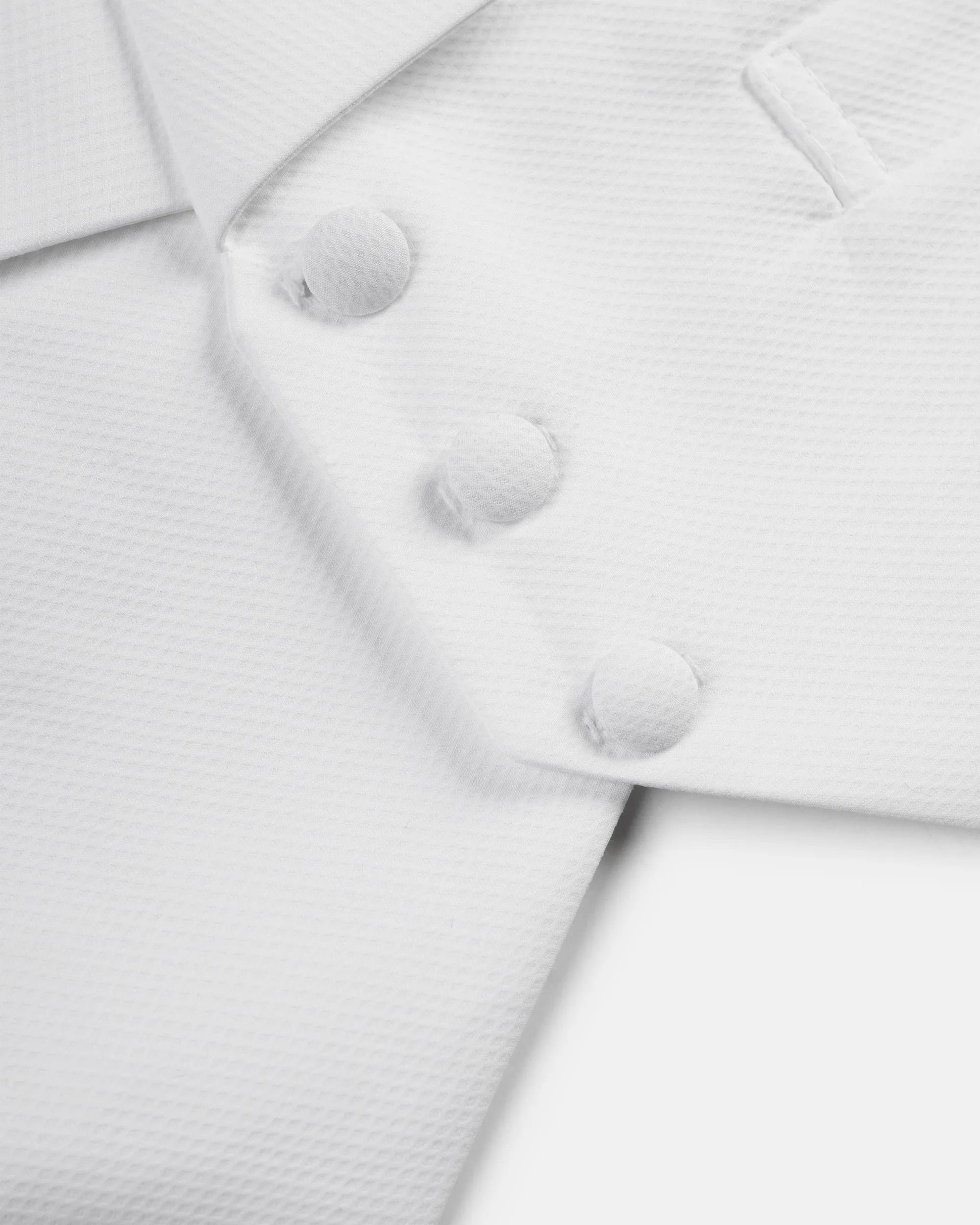 Made-in-USA White Pique Formal Waistcoat sold by J. Press product image thumbnail 2