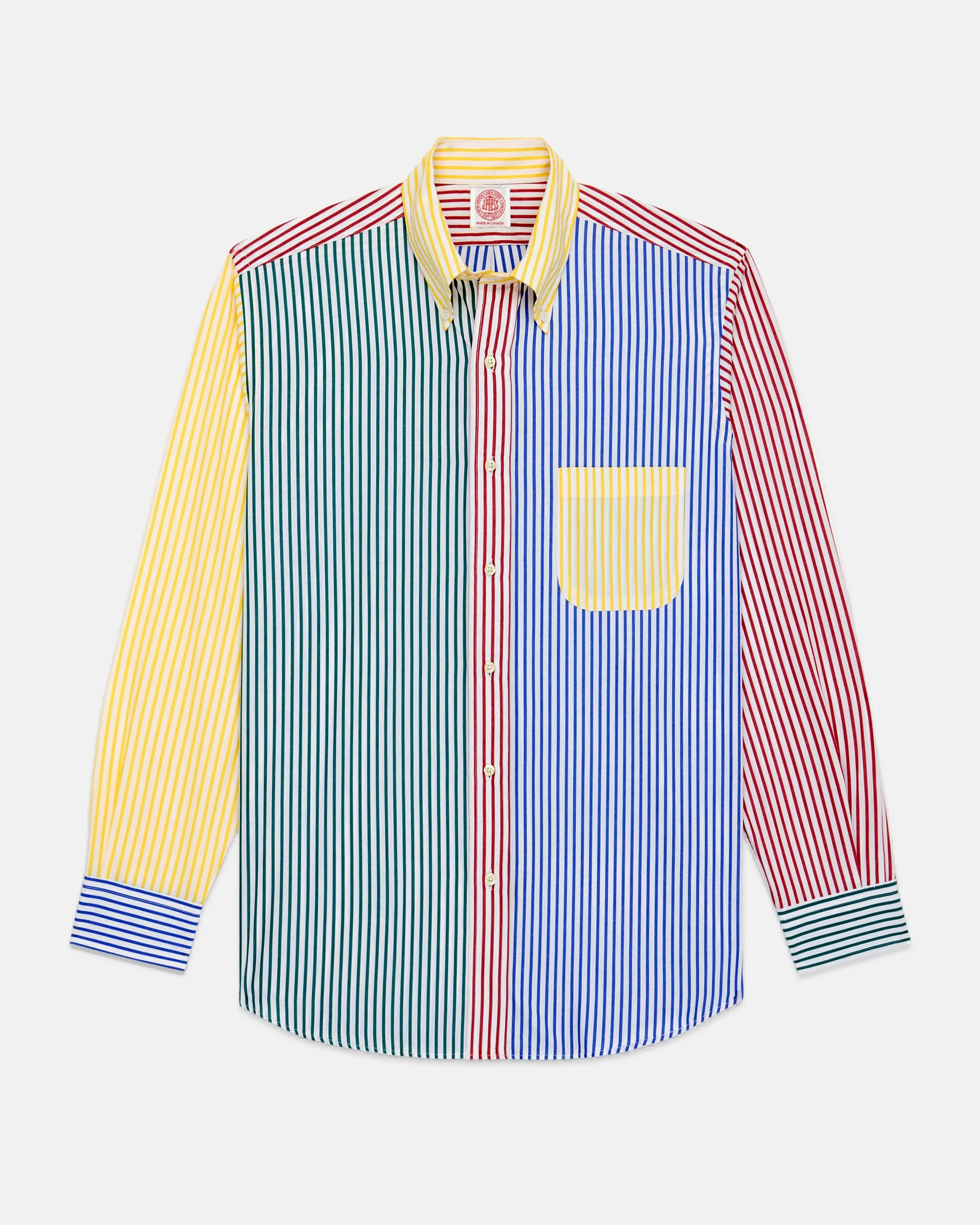Made-in-Canada Butcher Stripe Fun Shirt - Classic Fit sold by J. Press product image thumbnail 2