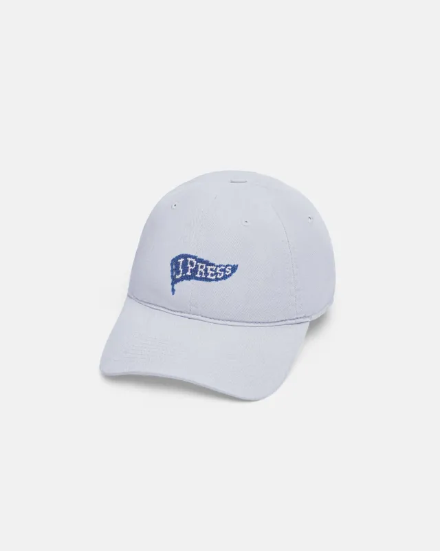 J. Press Burgee Grey Needlepoint Hat made by J. Press