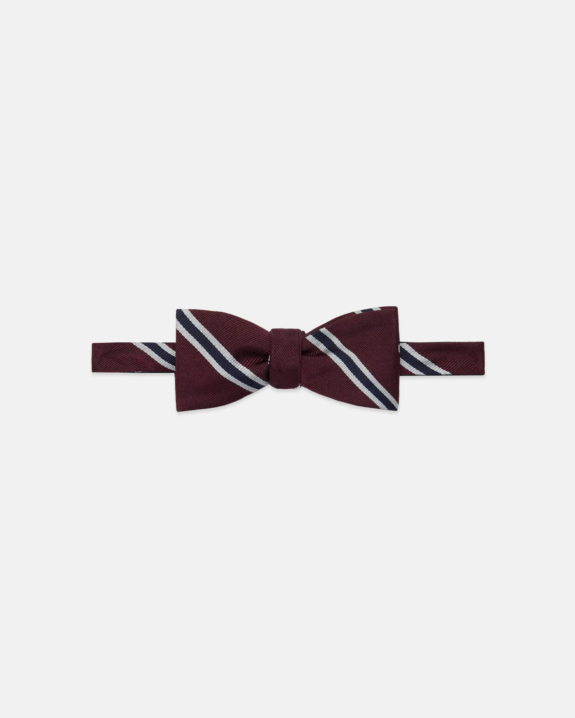 Made-in-UK Old Cholmeleians Regimental Bow Tie sold by J. Press
