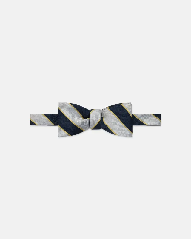 Made-in-UK Queen's Regiment Regimental Bow Tie sold by J. Press