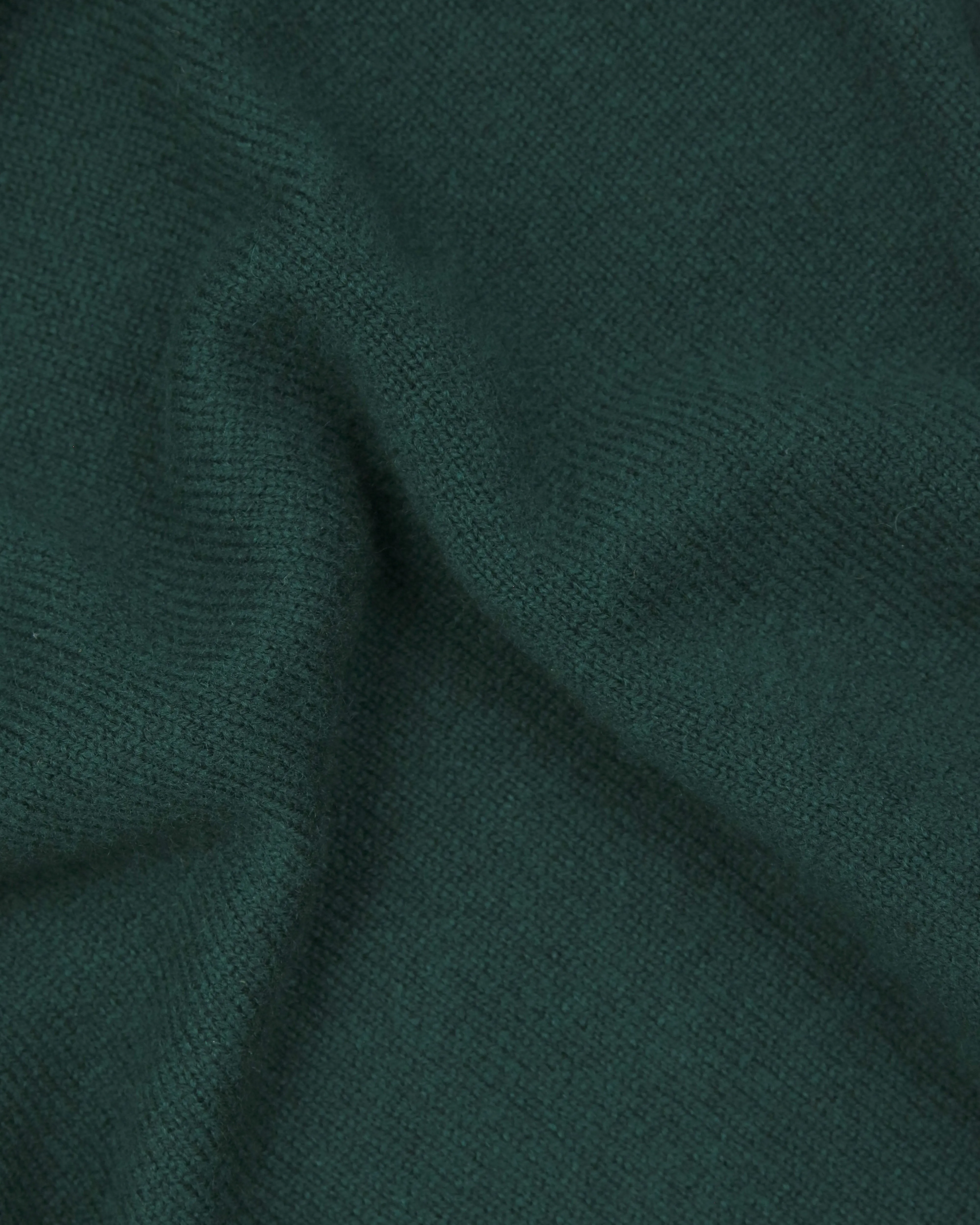 Bottle Green Lambswool Quarter Zip-up Sweater sold by J. Press product image thumbnail 3