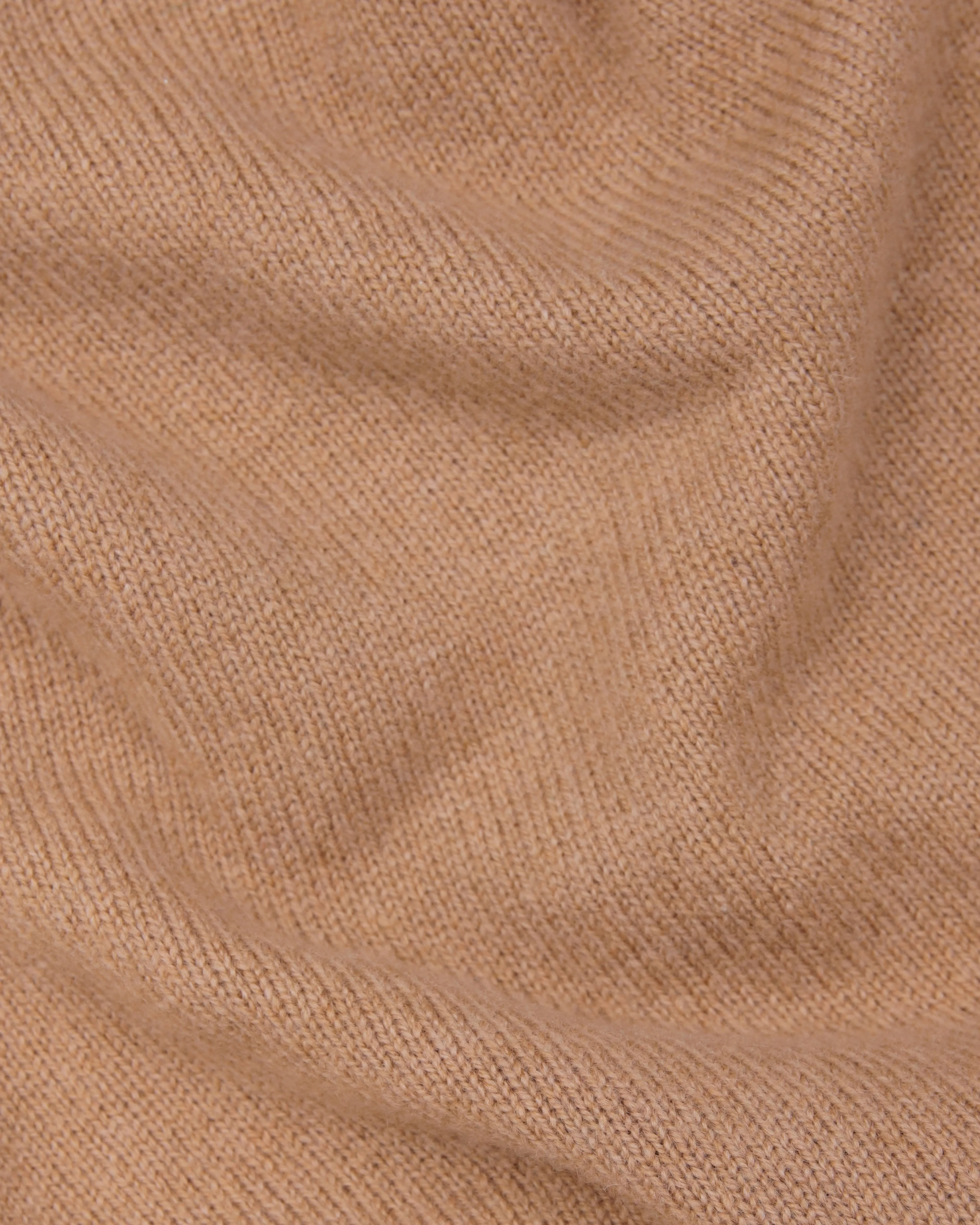 Camel Lambswool V-neck Sweater sold by J. Press product image thumbnail 4