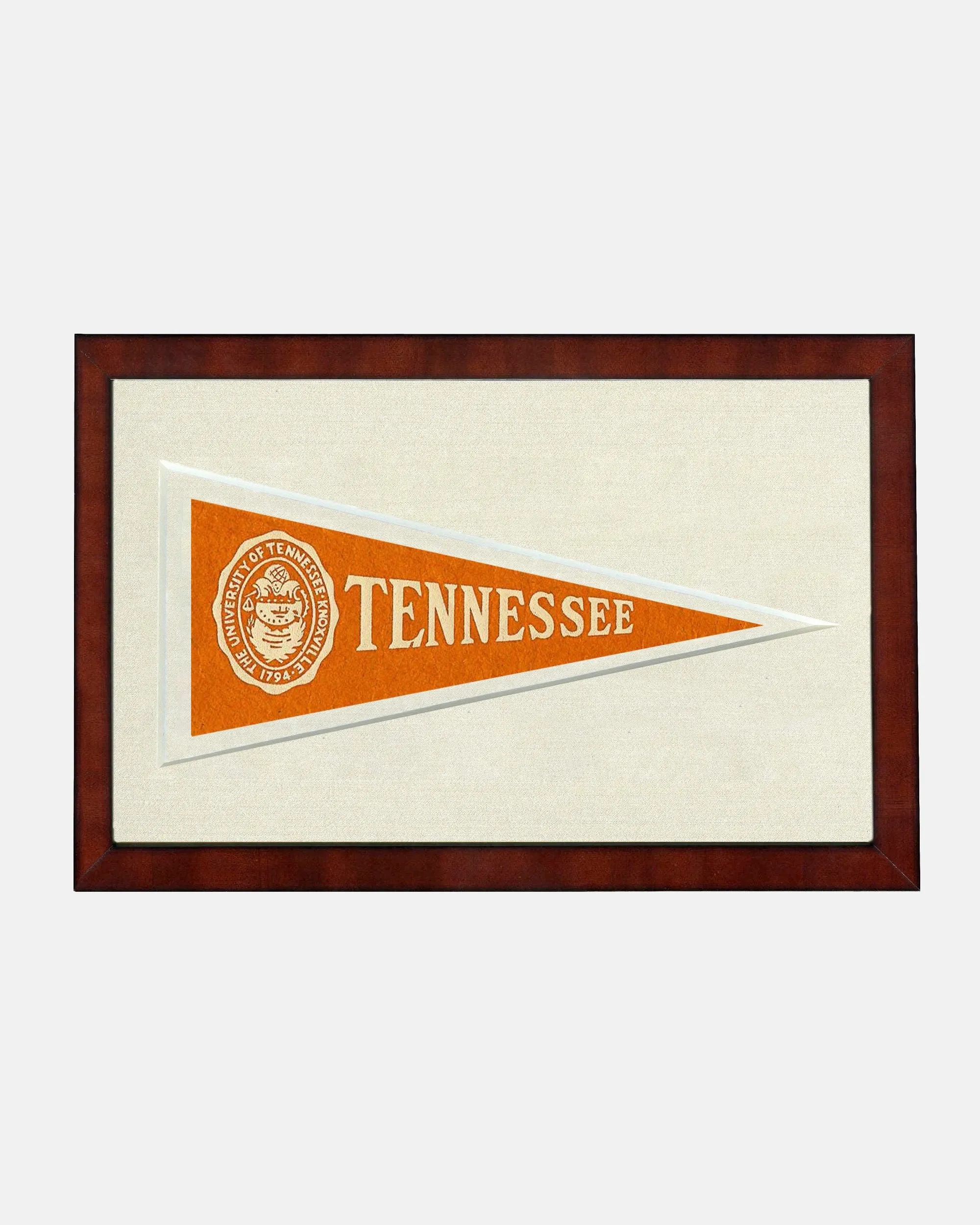 Tennessee Framed Vintage Pennant sold by J. Press