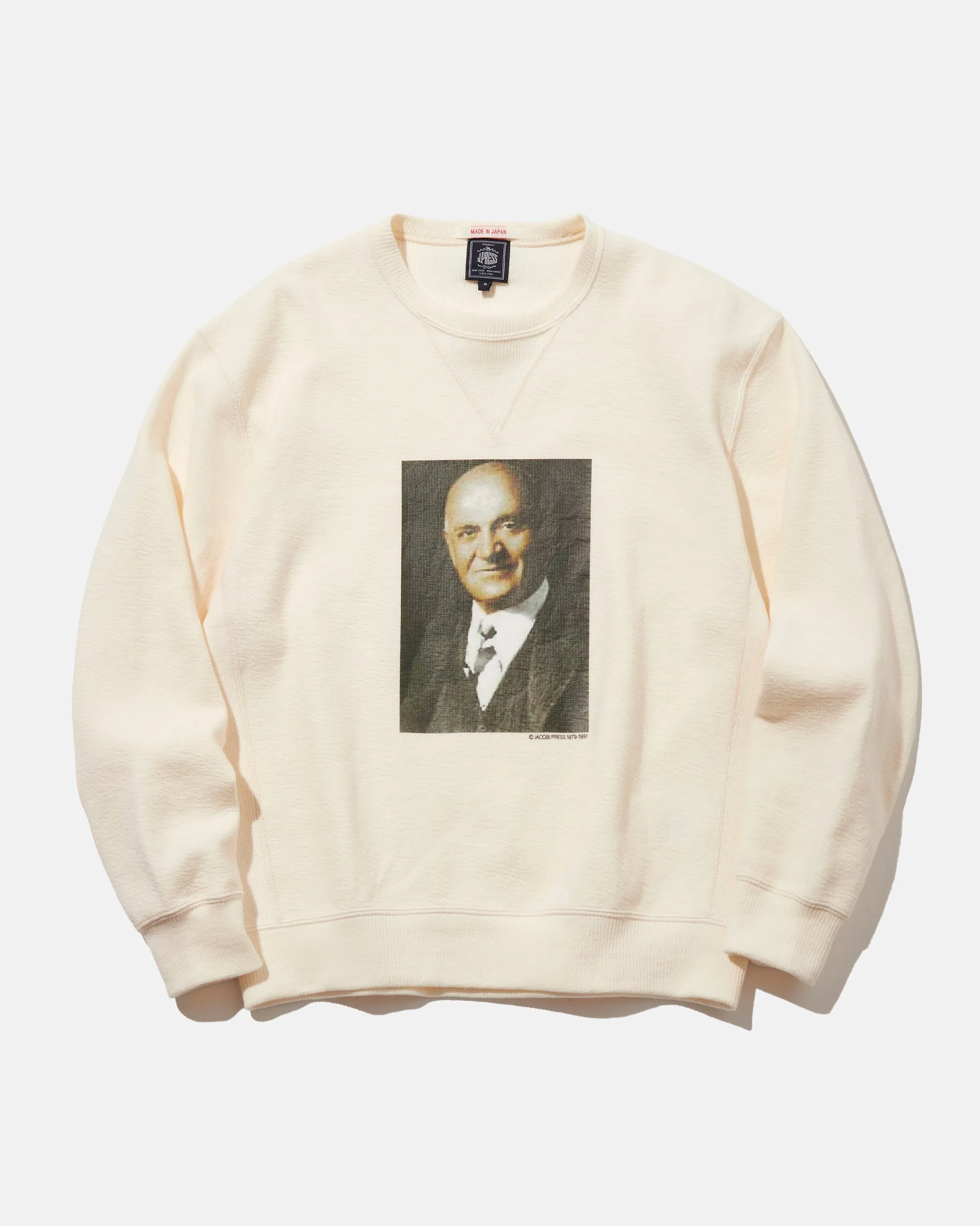 Made-in-Japan Jacobi Press Sweatshirt sold by J. Press