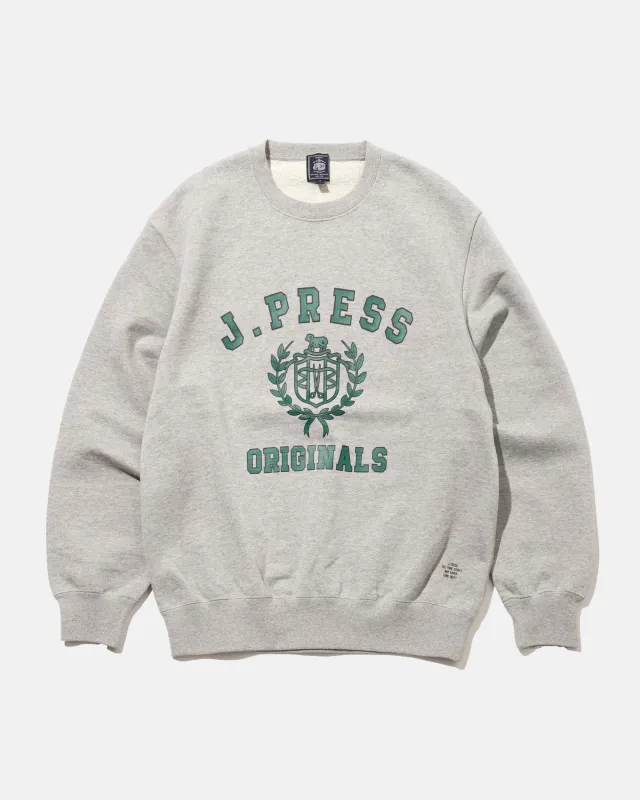 J. Press Crest Logo Sweatshirt sold by J. Press
