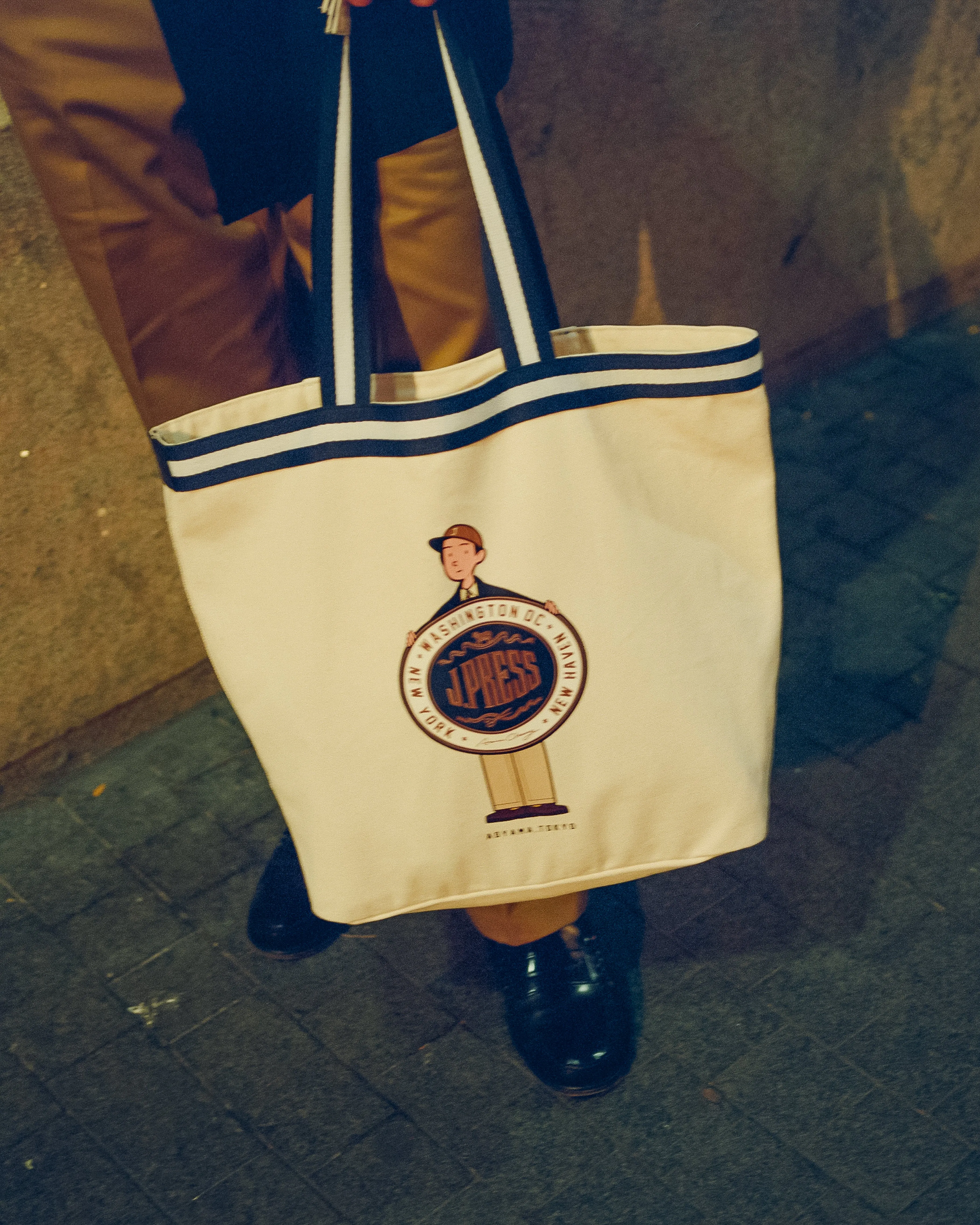 Aaron Chang Canvas Tote Bag sold by J. Press product image thumbnail 5