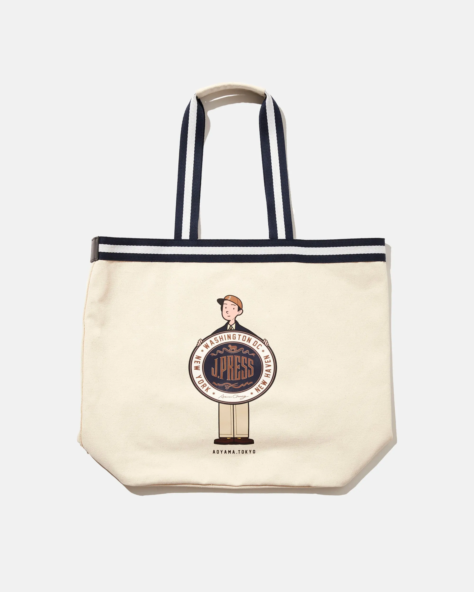 Aaron Chang Canvas Tote Bag sold by J. Press