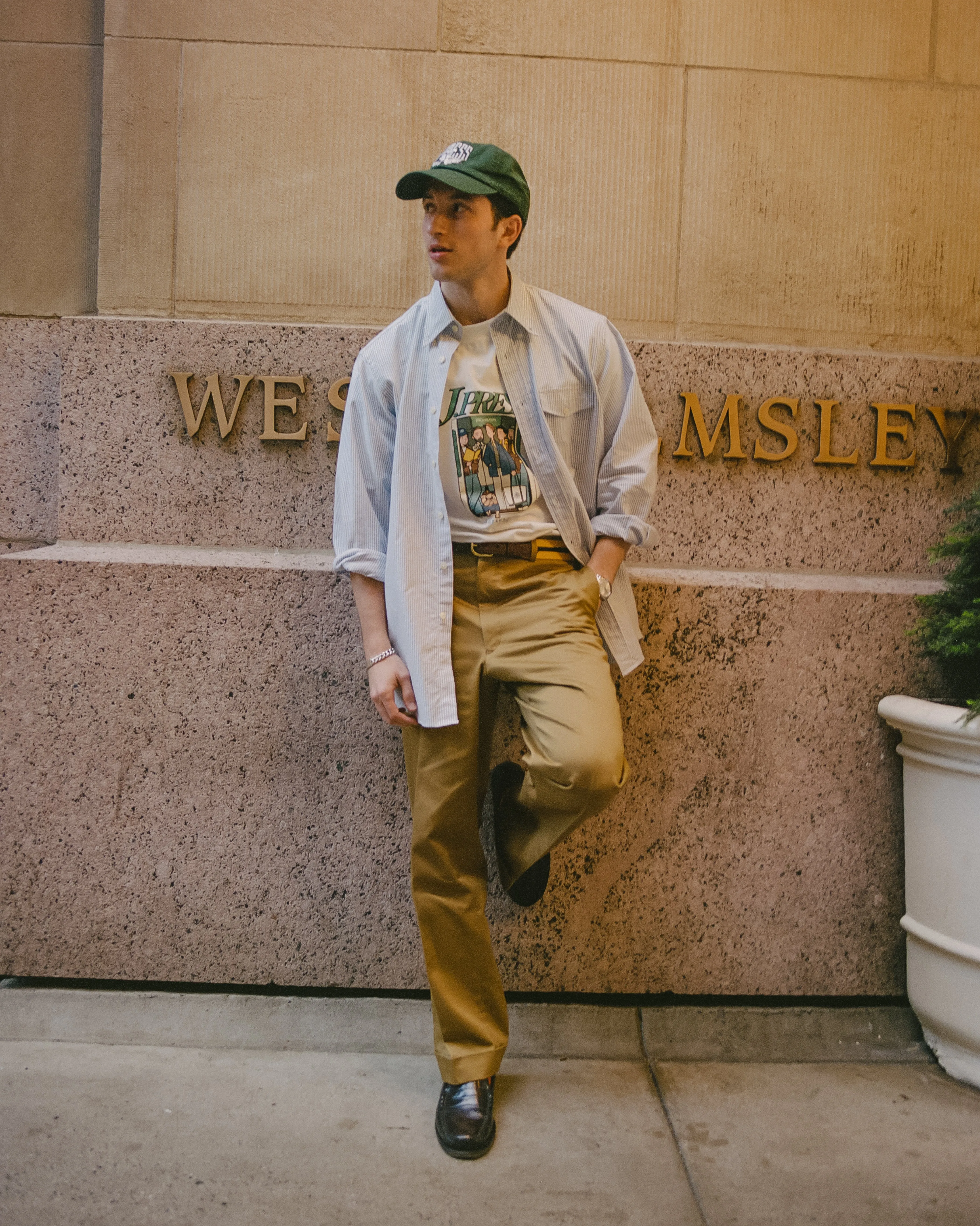 Aaron Chang Aoyama Elevator T-Shirt sold by J. Press product image thumbnail 4