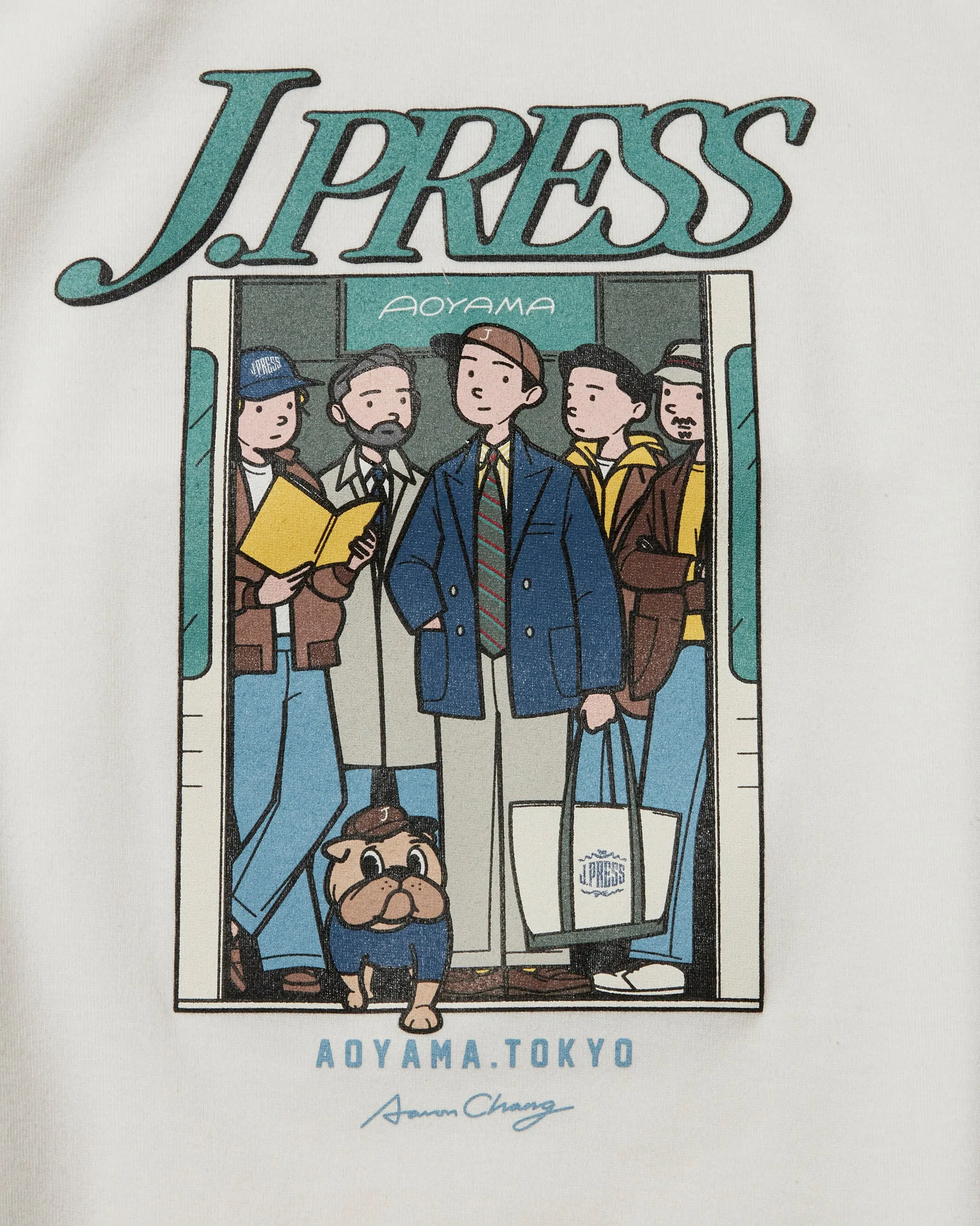 Aaron Chang Aoyama Elevator T-Shirt sold by J. Press product image thumbnail 2