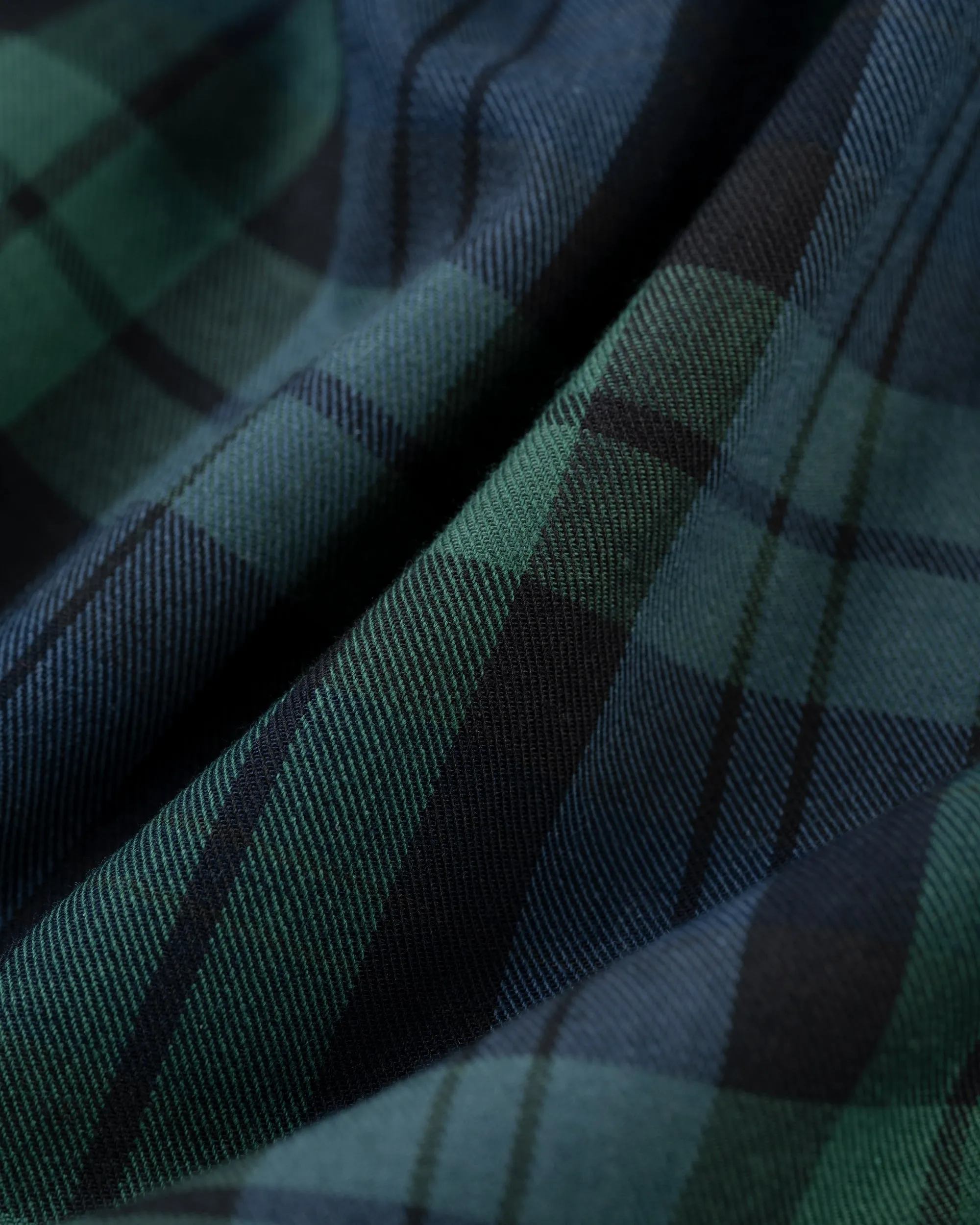 Made-in-Canada Viyella Blackwatch Tartan Robe sold by J. Press product image thumbnail 2