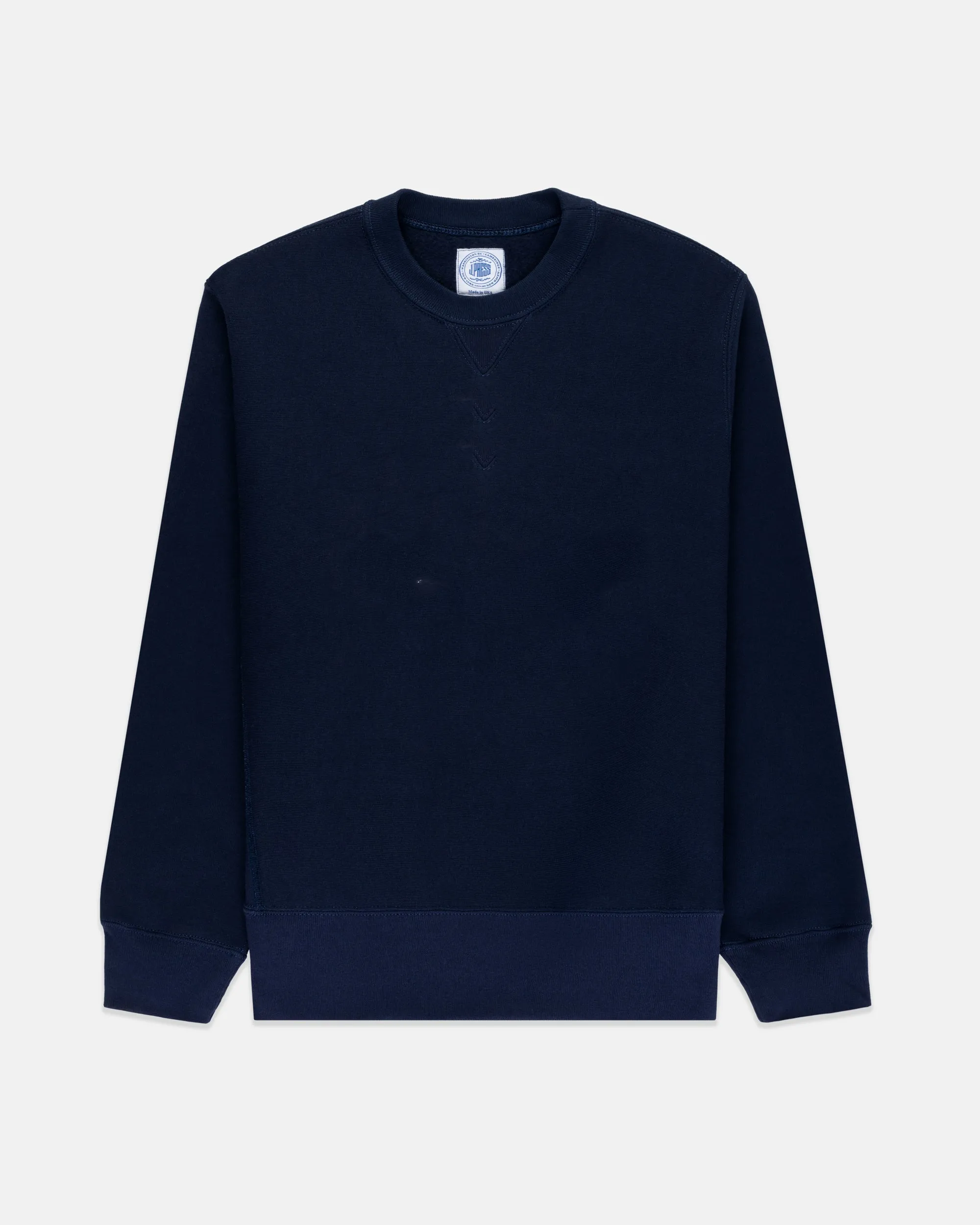 Made-in-USA Navy Heavyweight Sweatshirt sold by J. Press product image thumbnail 2