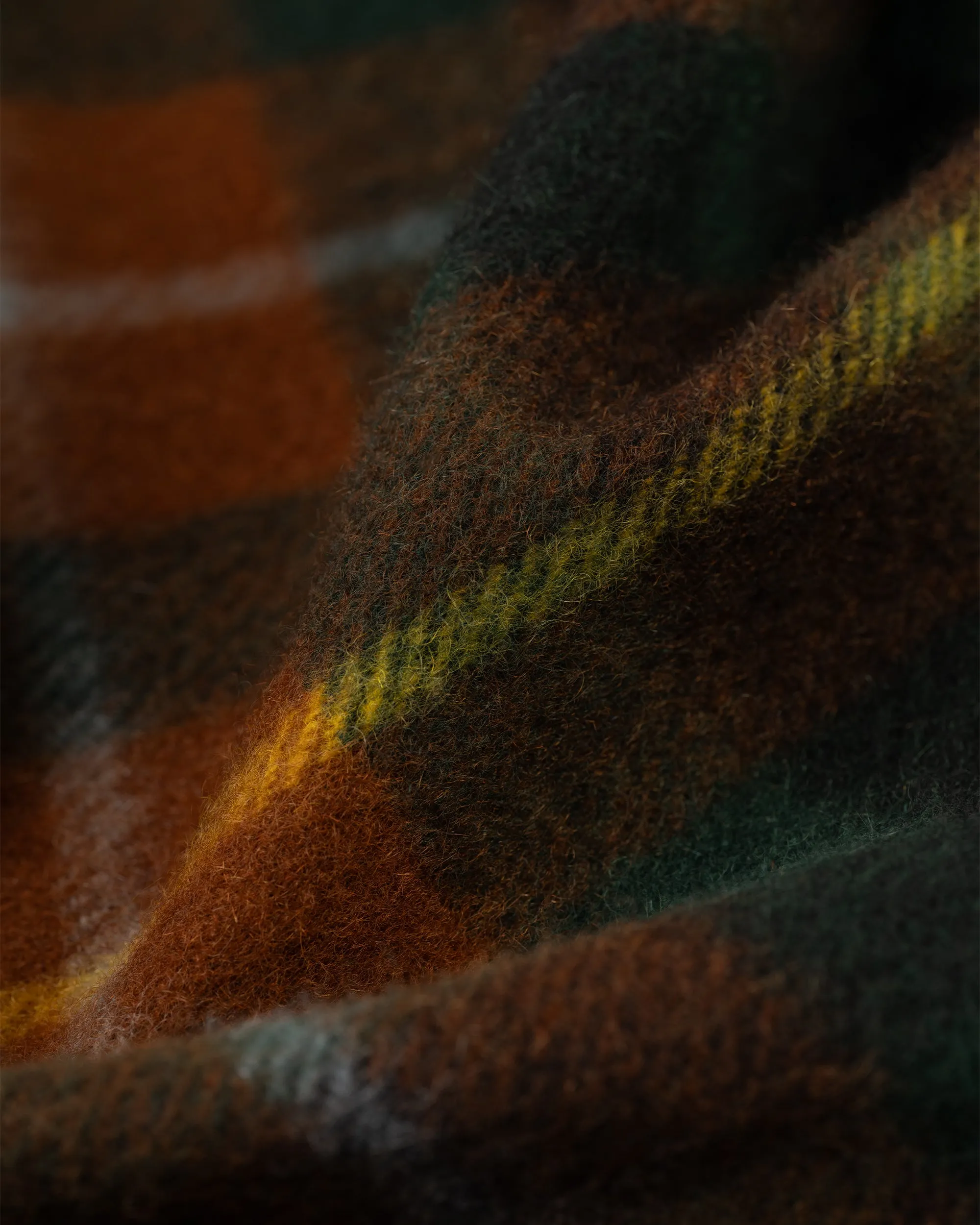 Made-in-England Buchanan Hunting Modern Tartan Cashmere Muffler sold by J. Press product image thumbnail 3