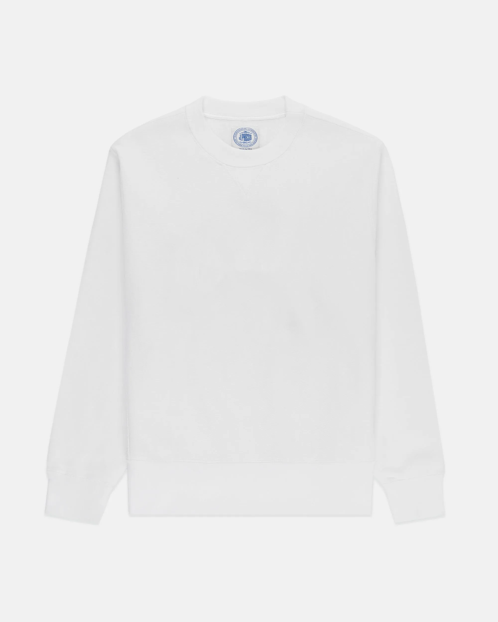 Made-in-USA White Heavyweight Sweatshirt sold by J. Press product image thumbnail 2