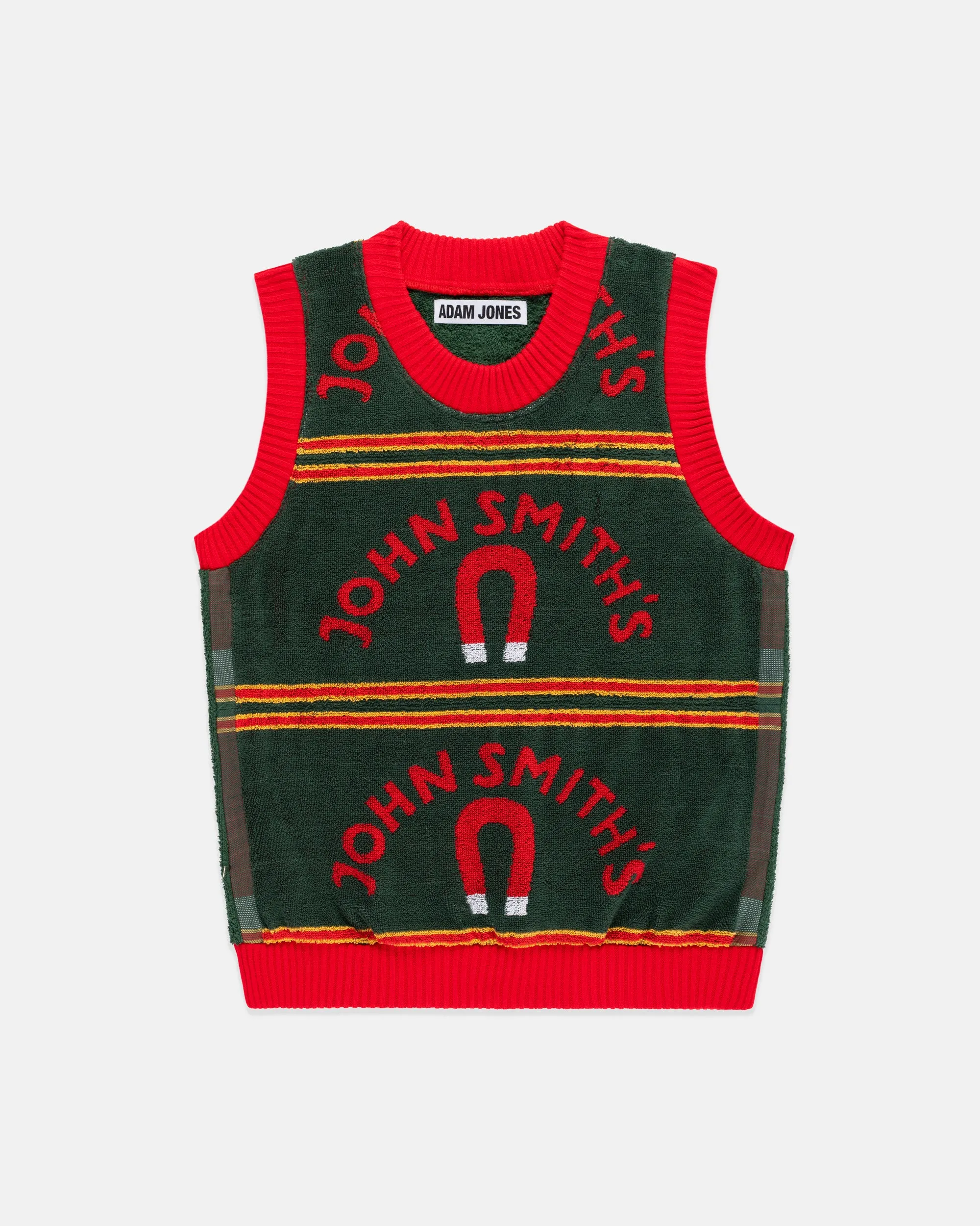 Made-in-England John Smiths Vintage Beer Towel Vest sold by J. Press