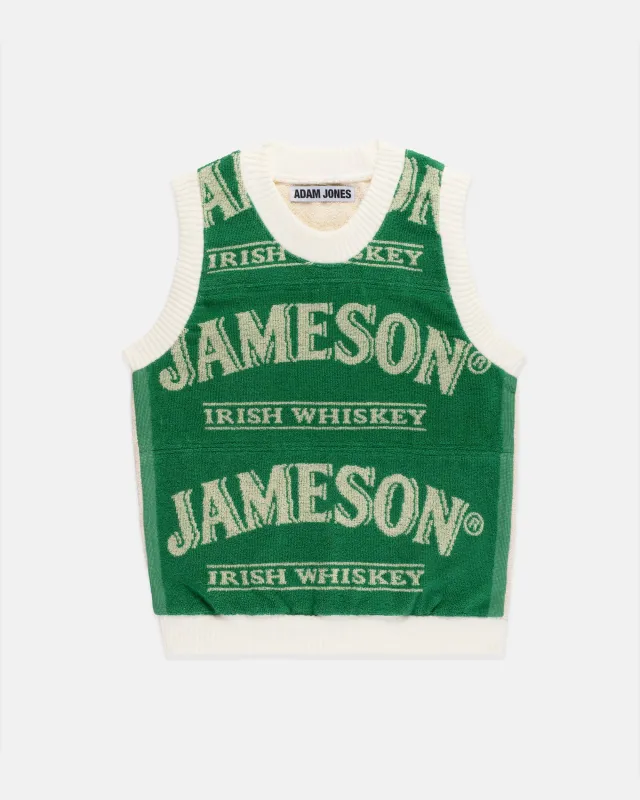 Made-in-England Jameson Vintage Beer Towel Vest made by J. Press