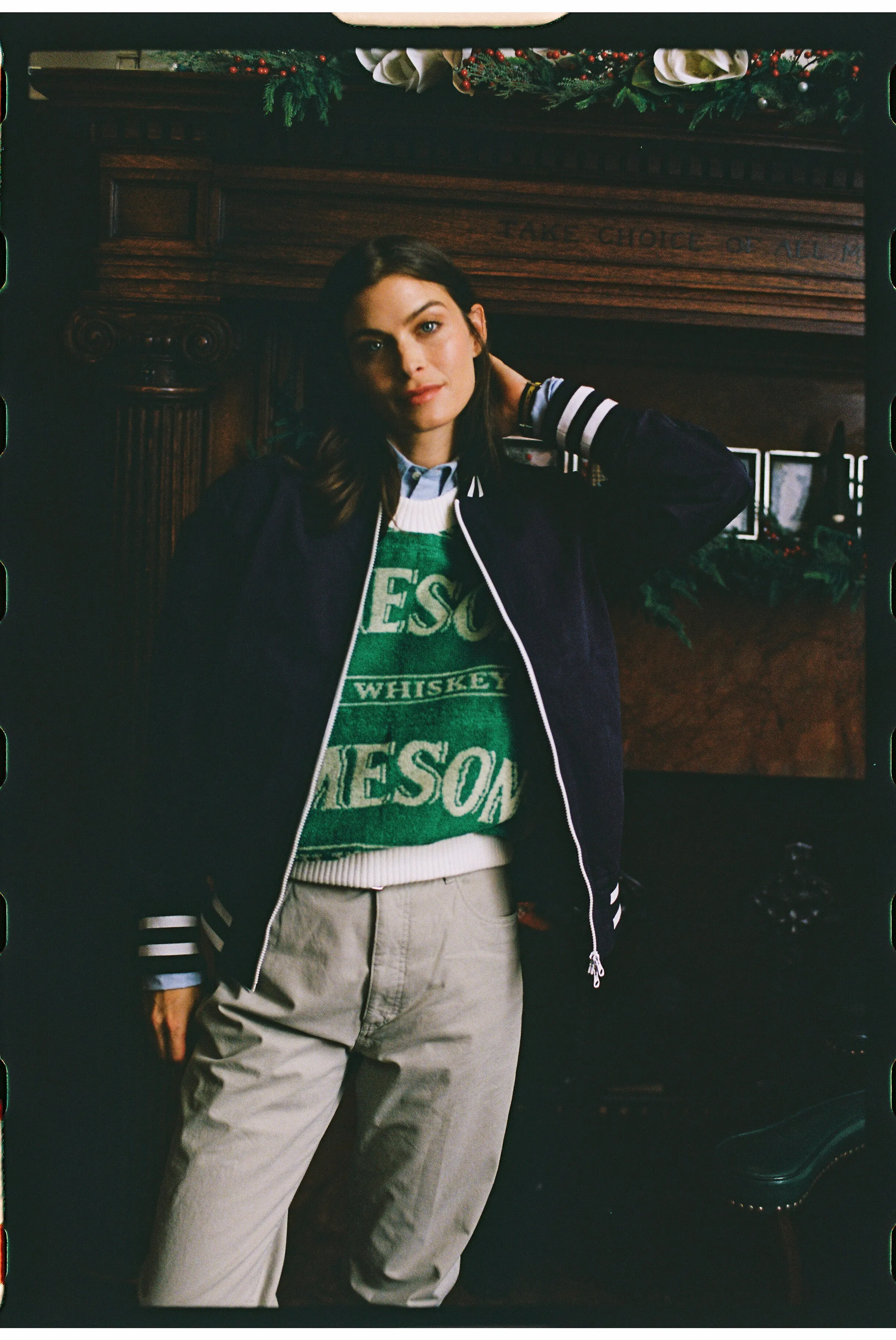 Made-in-England Jameson Vintage Beer Towel Vest sold by J. Press product image thumbnail 2