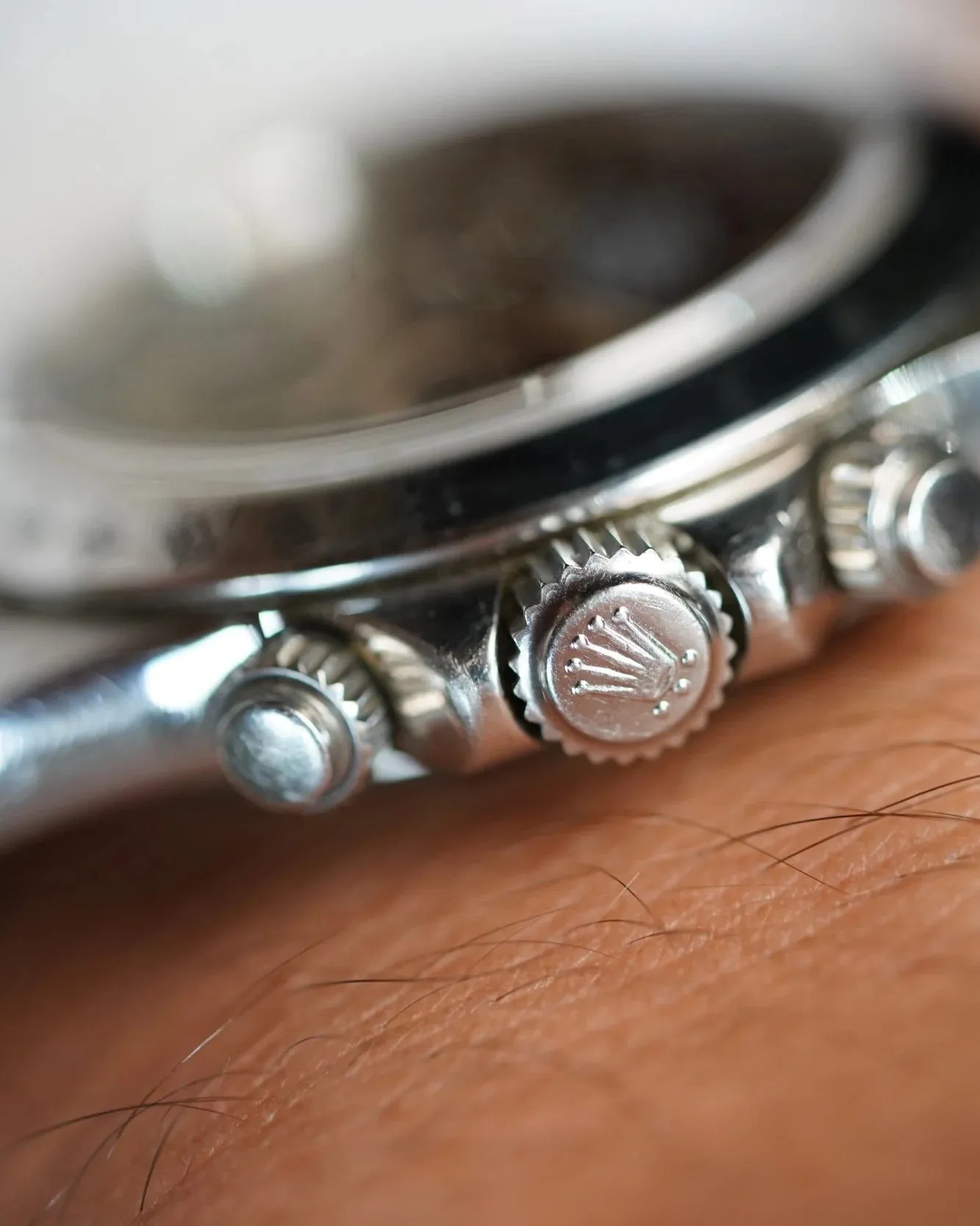 Rolex Black Dial Zenith Daytona Ref. 16520 Full Set Unpolished sold by J. Press product image thumbnail 5