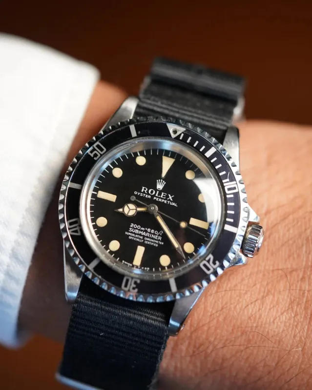 Rolex Submariner 5512 Meters First Dial sold by J. Press