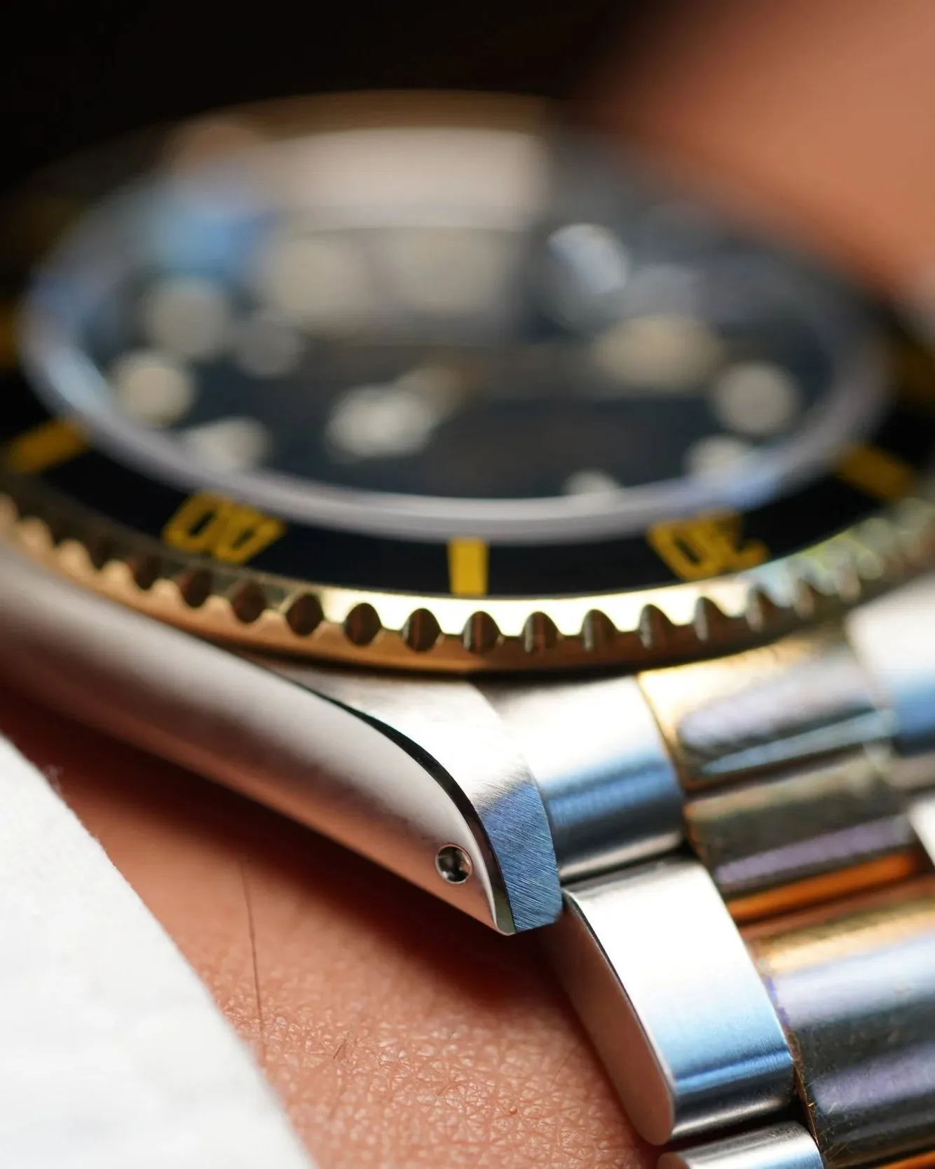 Rolex Submariner Two-Tone Ref 16613 Full Set Unpolished As New sold by J. Press product image thumbnail 3