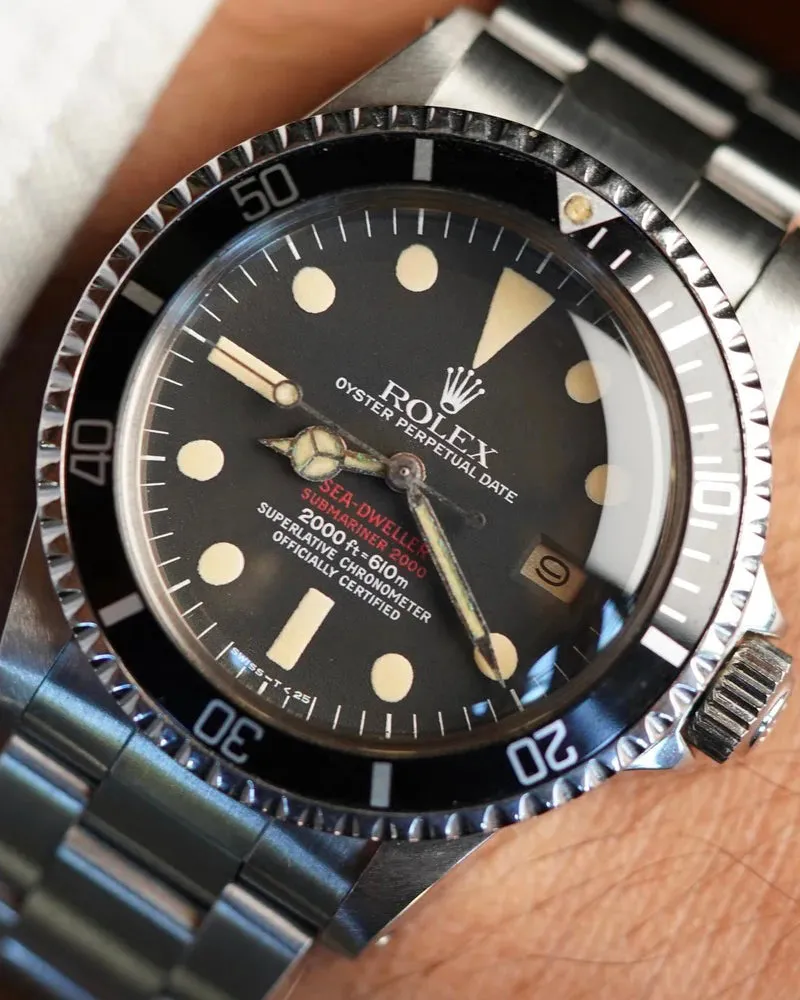 Rolex Double Red Sea-Dweller MK 4 Reference 1665 sold by J. Press product image thumbnail 2