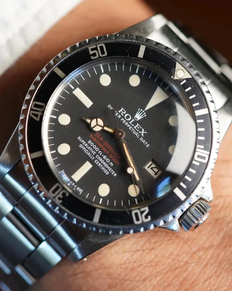 Rolex Mk 3 Double Red Sea-Dweller 1665 Full Set sold by J. Press product image thumbnail 3