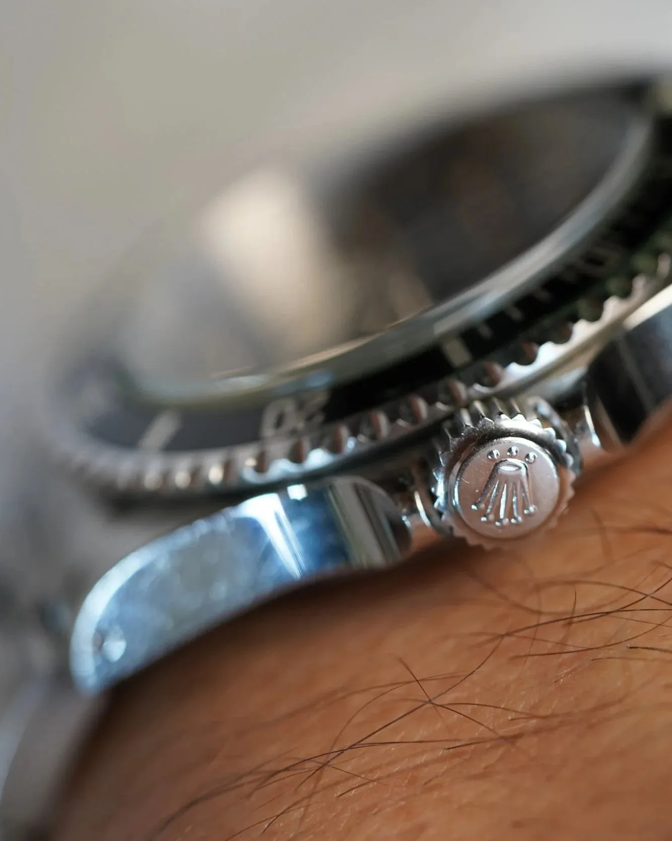 Rolex Submariner Ref. 5513 White Gold Surrounds Unpolished sold by J. Press product image thumbnail 4