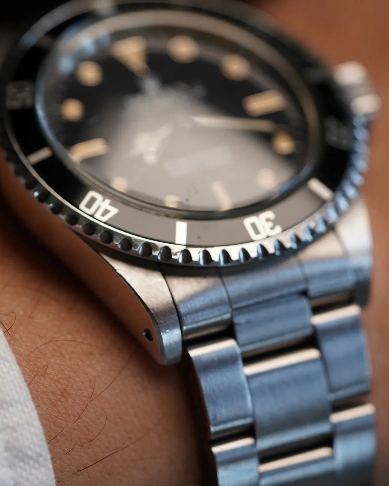 Rolex Submariner Ref. 5513 White Gold Surrounds Unpolished sold by J. Press product image thumbnail 3