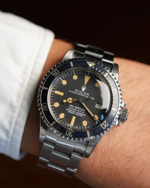 Rolex Rail Dial Mark 2 Great White Sea-Dweller Ref. 1665 sold by J. Press