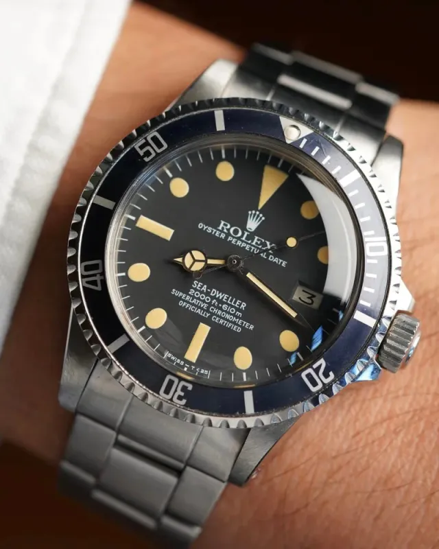 Rolex Mk I Great White Sea-Dweller Reference 1665 sold by J. Press
