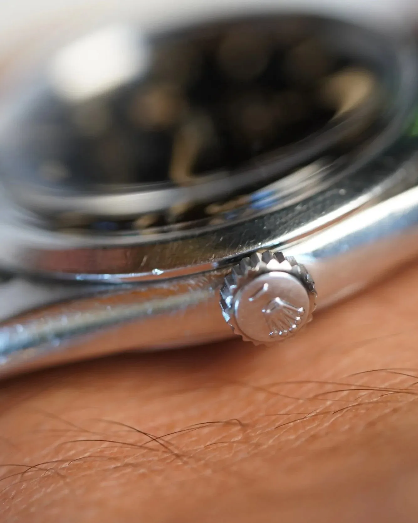 Rolex Exclamation Gilt Dial Explorer Ref 1016 sold by J. Press product image thumbnail 5