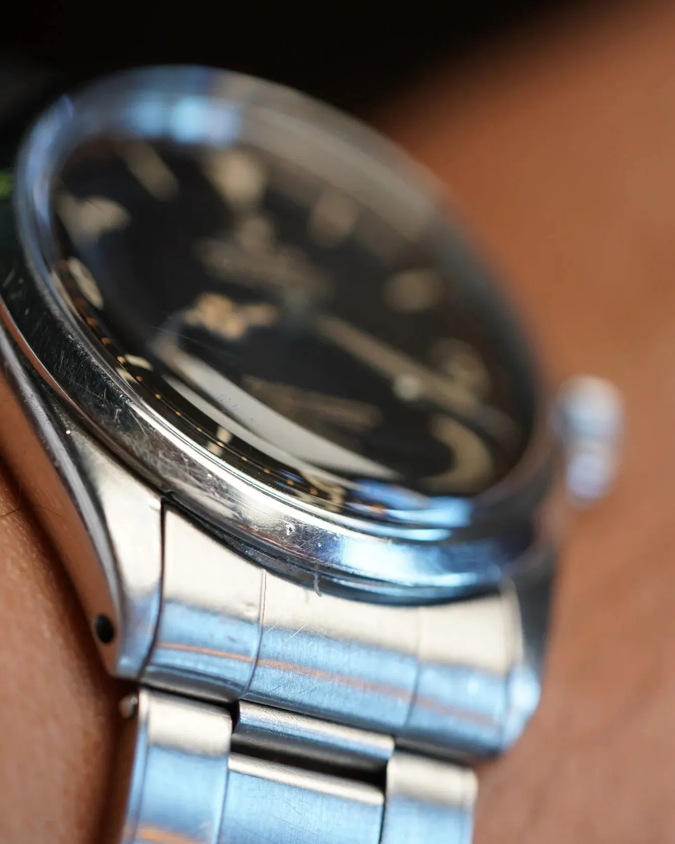 Rolex Exclamation Gilt Dial Explorer Ref 1016 sold by J. Press product image thumbnail 4