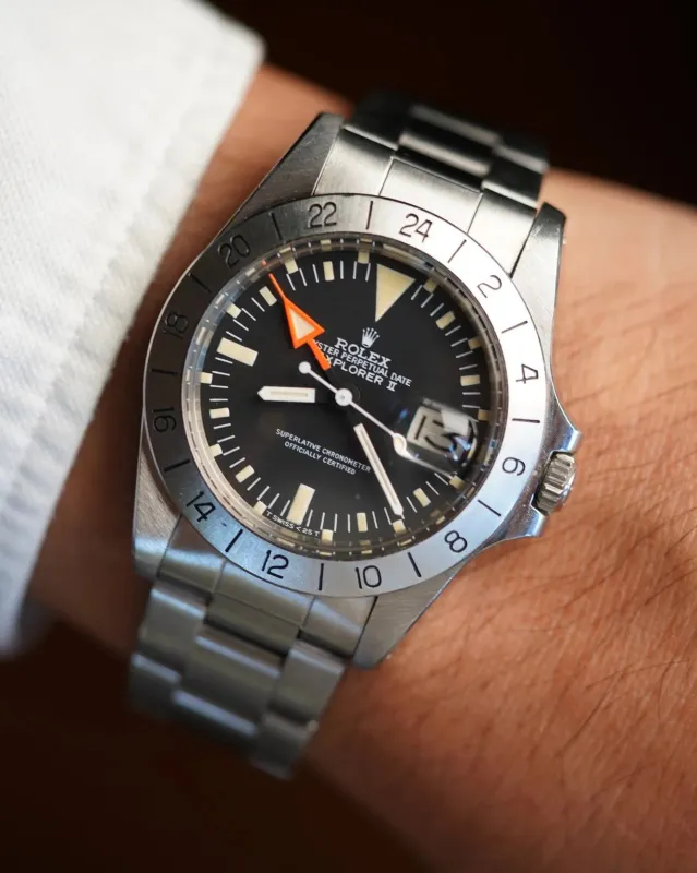 Rolex Explorer II Ref 1655. sold by J. Press