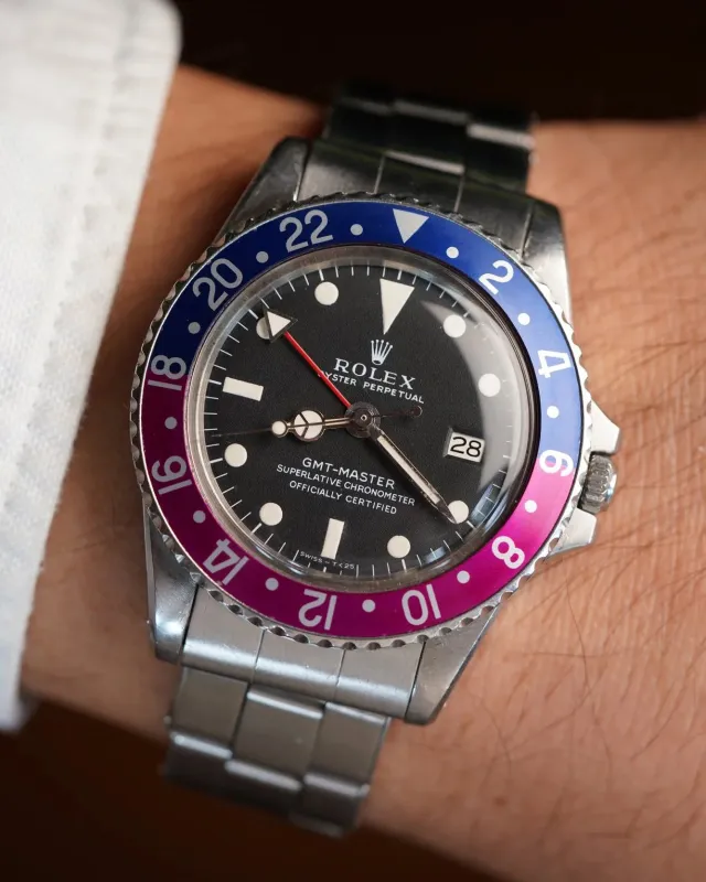 Rolex GMT-Master Ref. 1675 Unpolished sold by J. Press