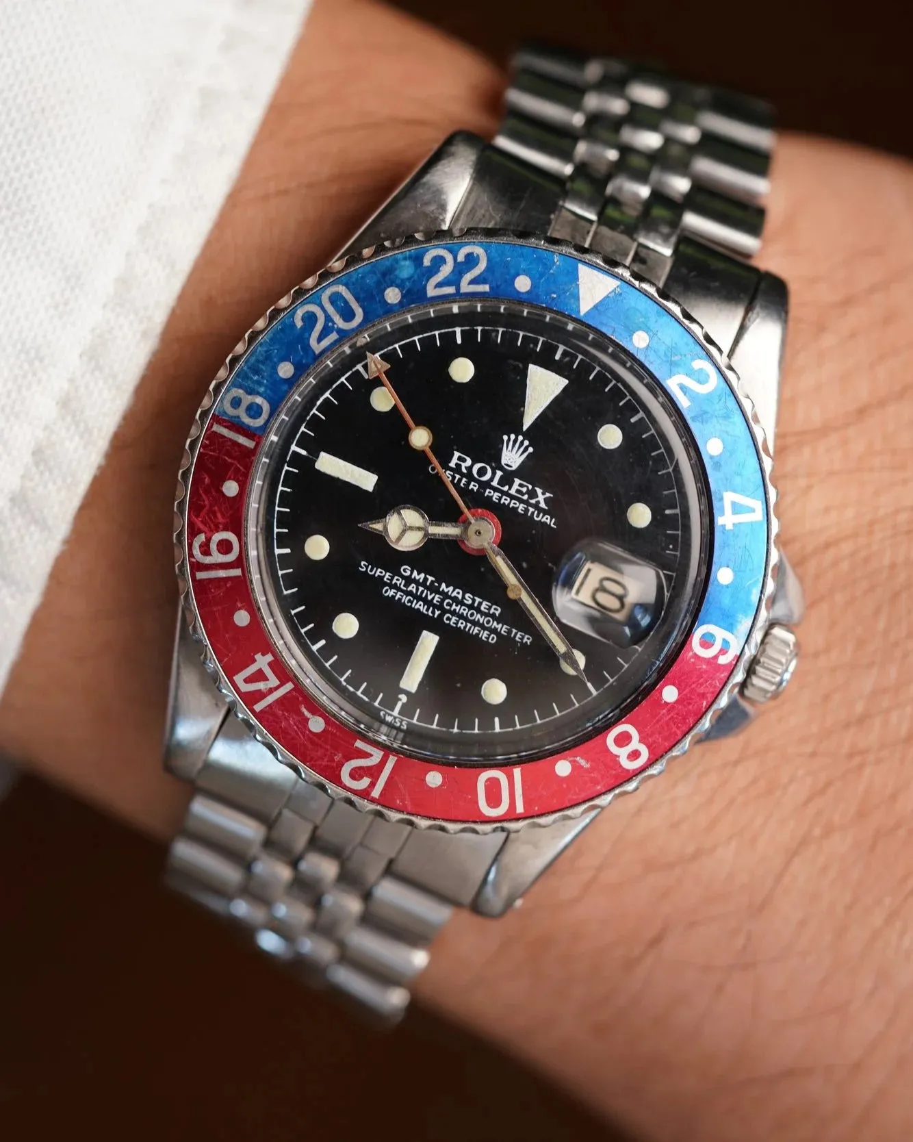 Rolex GMT-Master Ref 1675 PCG Oval Link sold by J. Press product image thumbnail 2