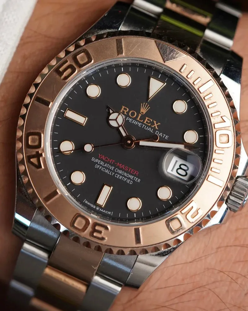 Rolex Yacht-Master 37 Ref. 268821 Full Set Unpolished sold by J. Press product image thumbnail 2