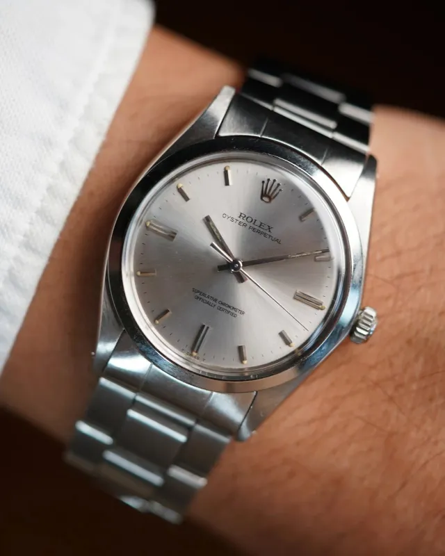 Rolex 36mm Oyster Perpetual Ref 1018 sold by J. Press