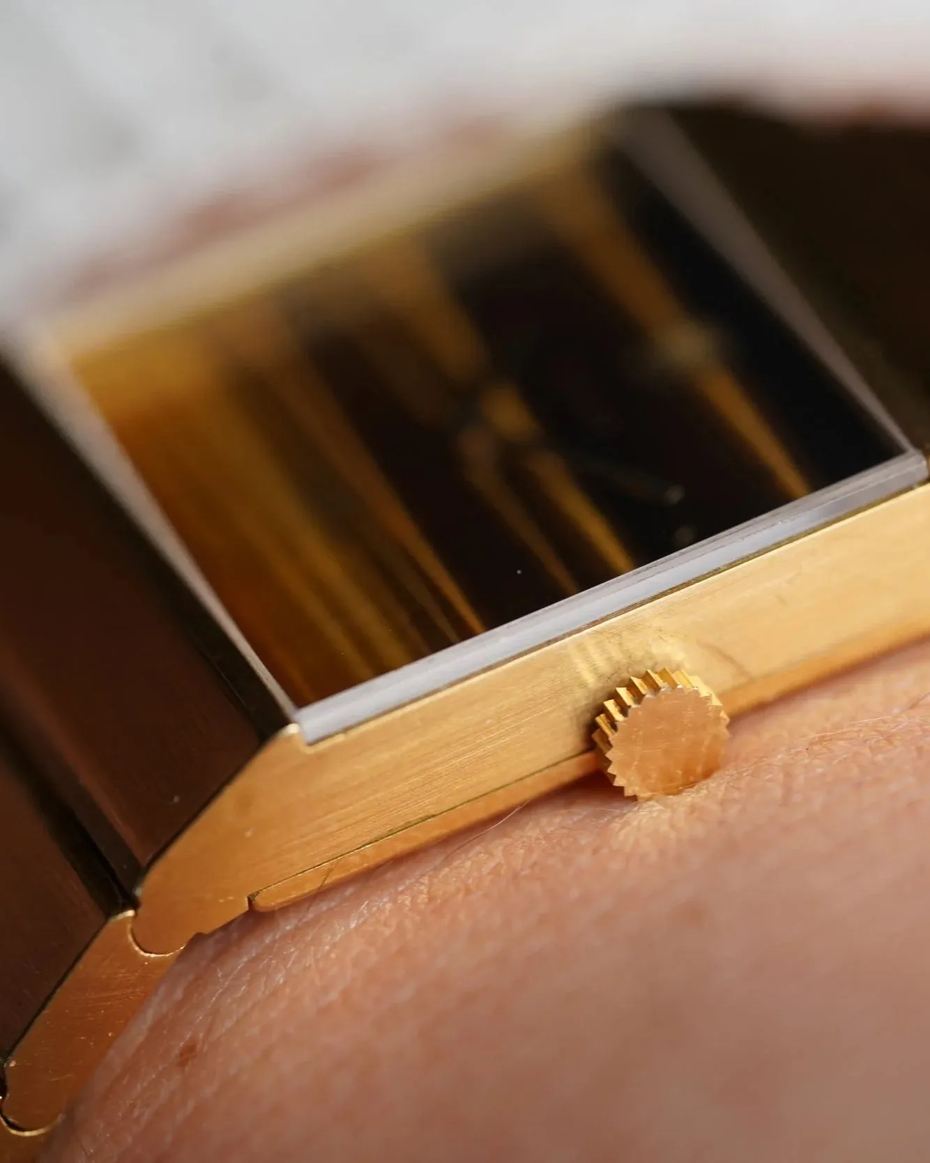 Rolex Tiger Eye Dial Midas Reference 4314 in 18K Yellow Gold w/ Papers sold by J. Press product image thumbnail 5