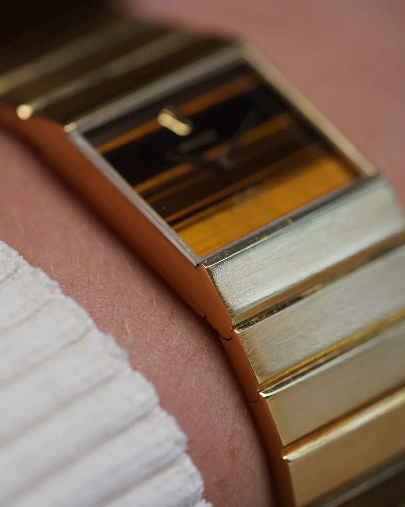 Rolex Tiger Eye Dial Midas Reference 4314 in 18K Yellow Gold w/ Papers sold by J. Press product image thumbnail 3