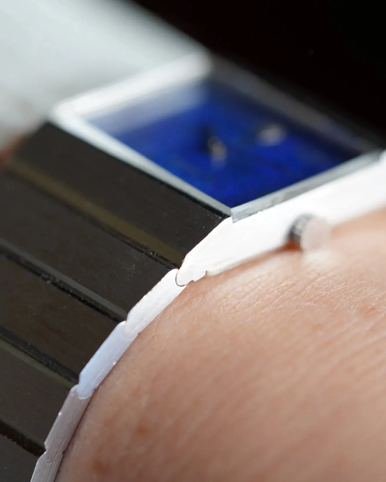 Rolex Lapis Lazuli Dial Midas Reference 4314 in 18K White Gold Unpolished sold by J. Press product image thumbnail 5