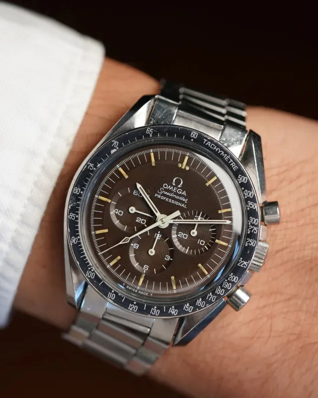 OMEGA Speedmaster Tropical Dial Professional Ref. 145.022-69ST Unpolished sold by J. Press