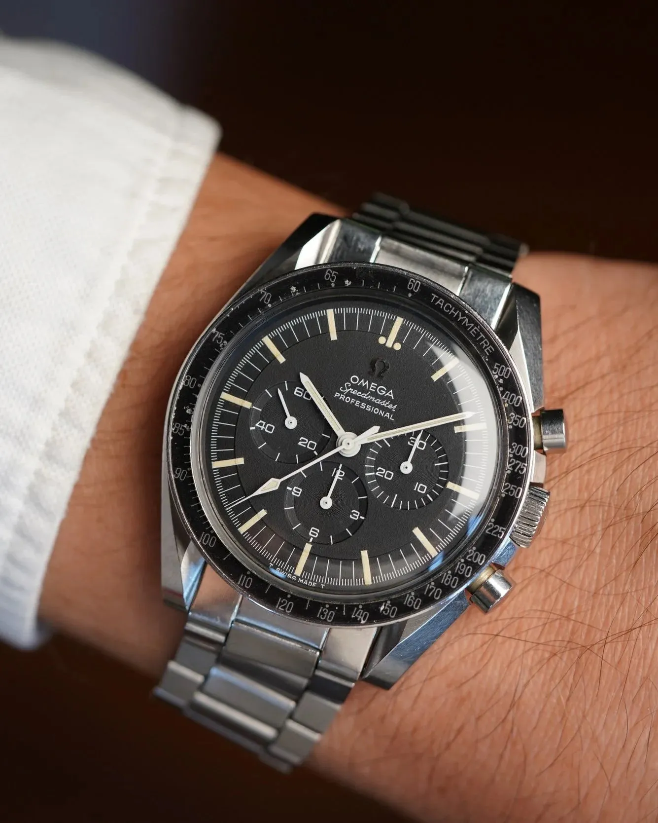 OMEGA Speedmaster “T.A.T. Flying Club” Ref. 105.012-66 Unpolished sold by J. Press product image thumbnail 2