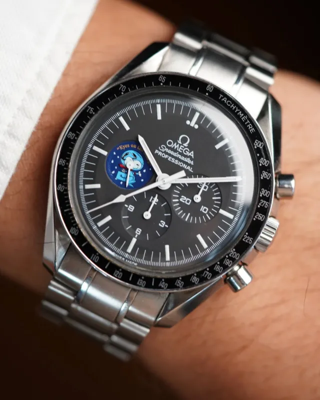 OMEGA Speedmaster Professional “Snoopy” Limited Edition Full Set sold by J. Press