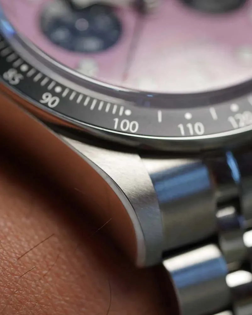 TUDOR Pink Black Bay Chrono M79360N-0019 Full Set Unpolished sold by J. Press product image thumbnail 5