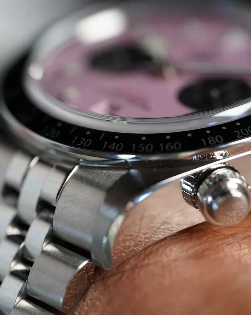 TUDOR Pink Black Bay Chrono M79360N-0019 Full Set Unpolished sold by J. Press product image thumbnail 4