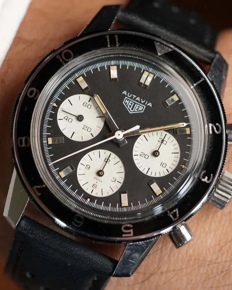 Heuer Autavia Reference 2446C Unpolished with Service Booklet sold by J. Press product image thumbnail 3