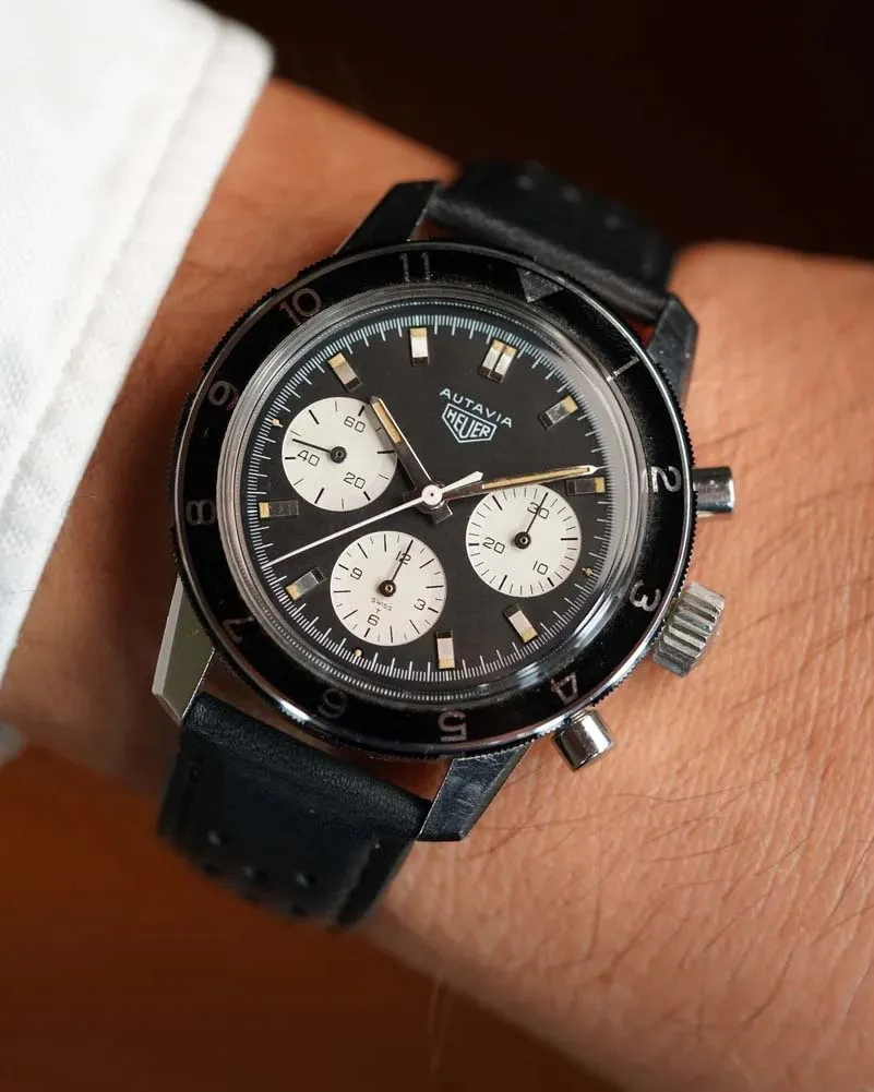 Heuer Autavia Reference 2446C Unpolished with Service Booklet sold by J. Press product image thumbnail 2